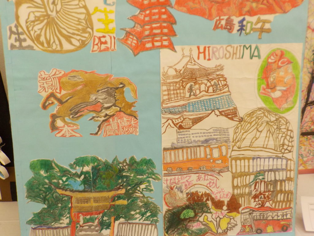 長崎　道ノ尾病院　デイケア　アート作品展　絵画