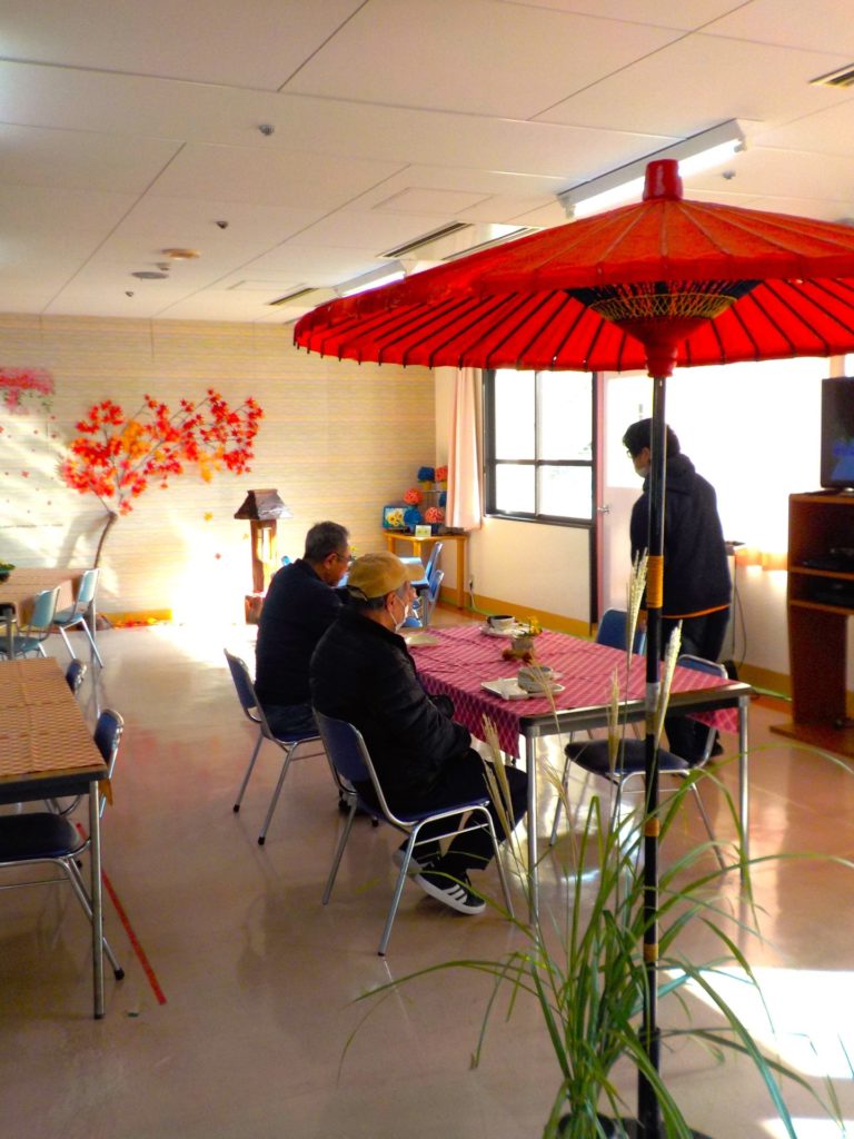 長崎 道ノ尾病院 精神科 デイケア 秋 お茶会