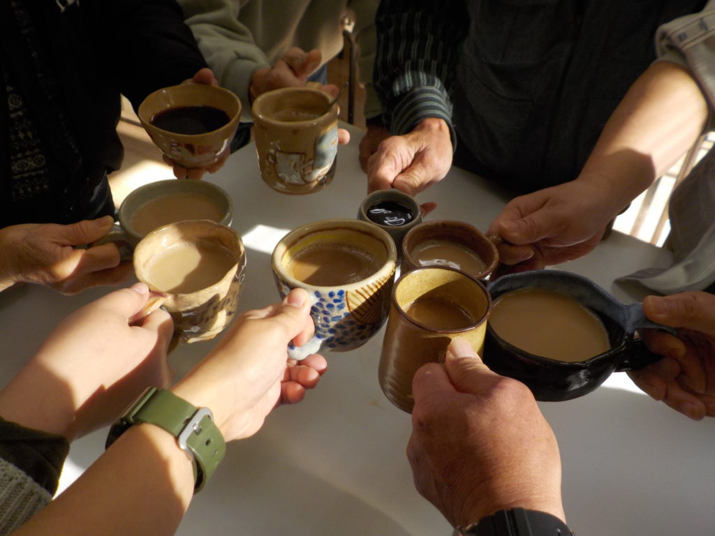 長崎 道ノ尾病院 精神科 デイケア 陶芸 お茶会