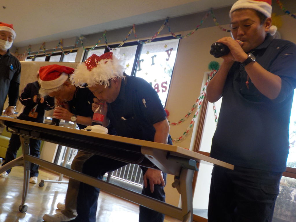 長崎　精神科　デイケア　道ノ尾病院　クリスマス会　忘年会