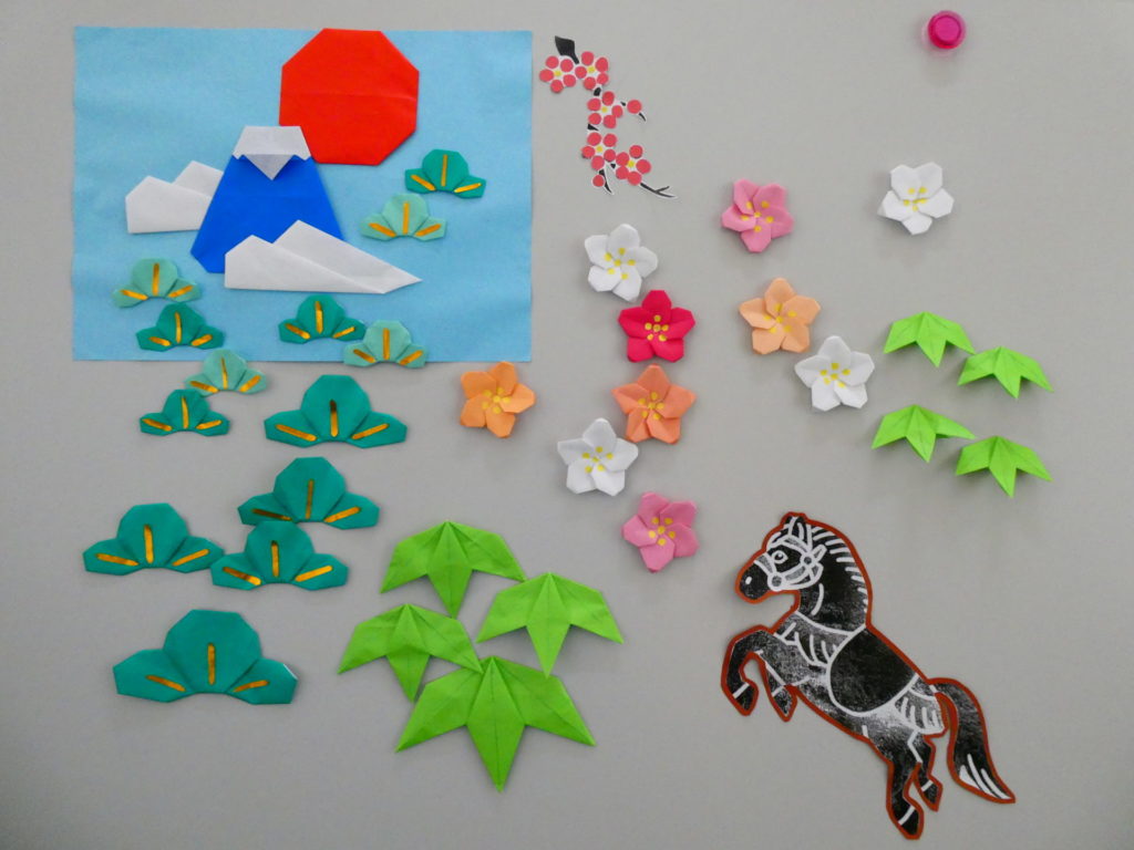 長崎 精神科 デイケア 道猪尾病院 正月 飾り