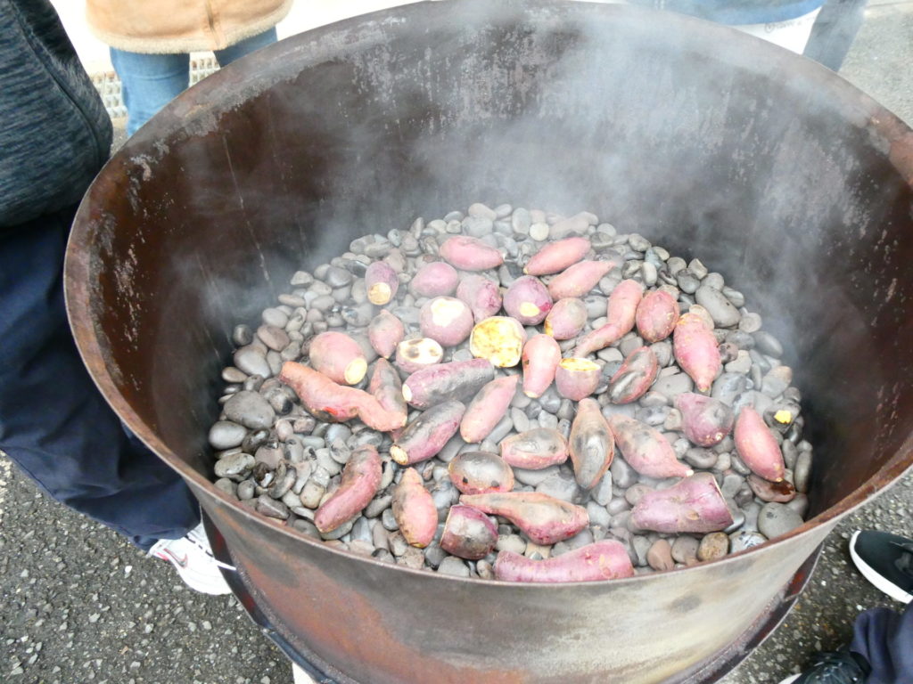 長崎　精神科　デイケア　道ノ尾病院　焼き芋