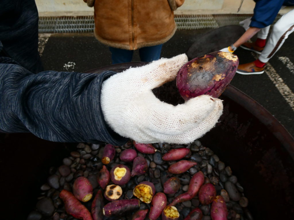 長崎　精神科　デイケア　道ノ尾病院　焼き芋