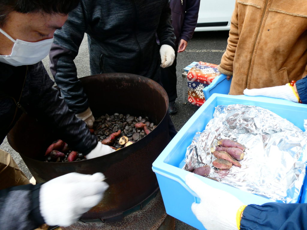 長崎　精神科　デイケア　道ノ尾病院　焼き芋