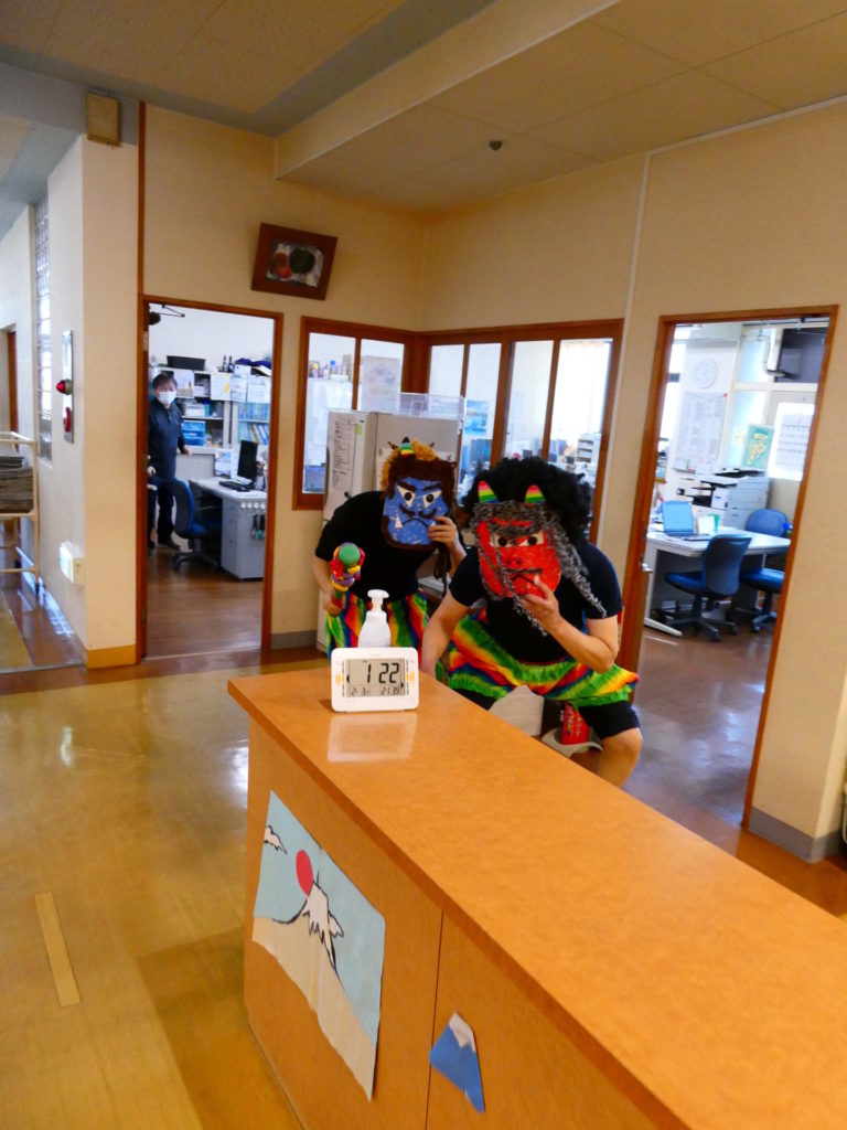 長崎　精神科　デイケア　道ノ尾　節分　豆まき　鬼