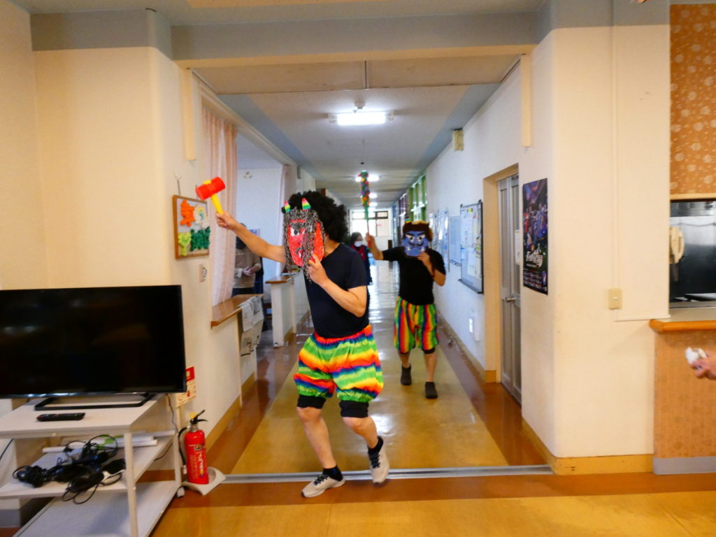長崎　精神科　デイケア　道ノ尾　節分　豆まき　鬼