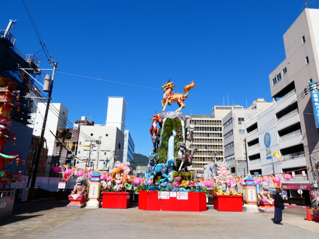 長崎　精神科　道ノ尾病院　デイケア　ランタンフェスティバル　銅座川