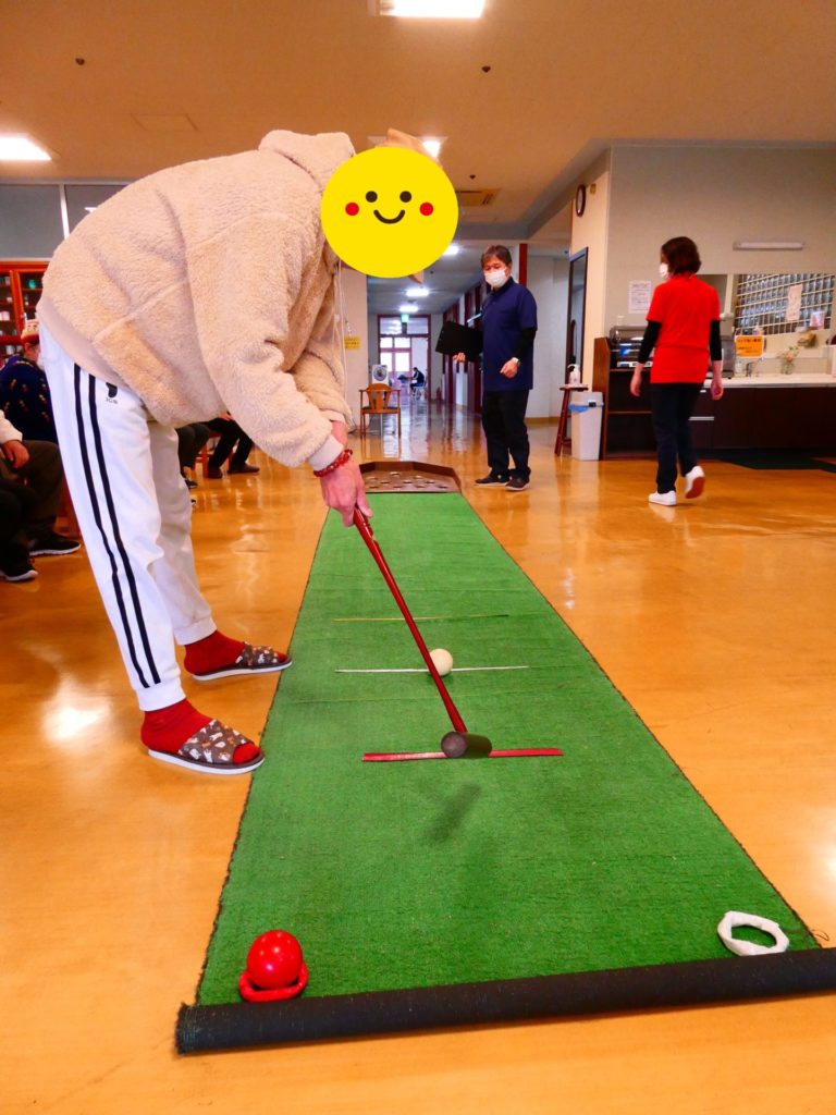 長崎　道ノ尾病院　精神科　デイケア　室内　ゲーム　大会　スカットボール