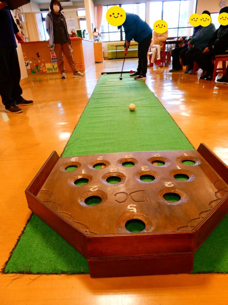 長崎　道ノ尾病院　精神科　デイケア　室内　ゲーム　大会　スカットボール