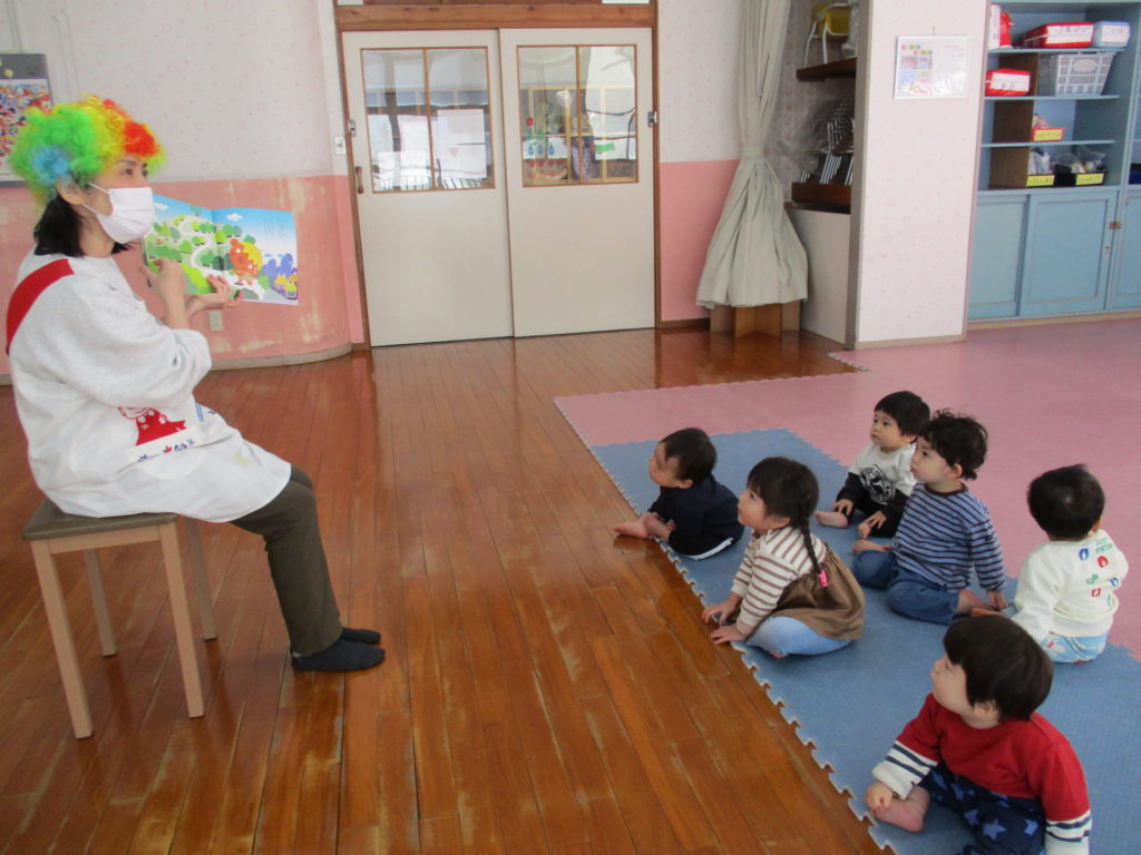 長崎　精神科　道ノ尾病院　保育室　節分