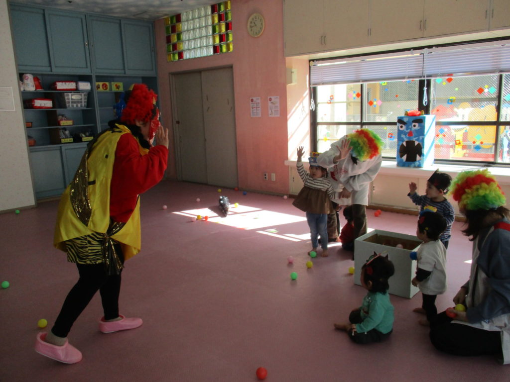 長崎　精神科　道ノ尾病院　保育室　節分