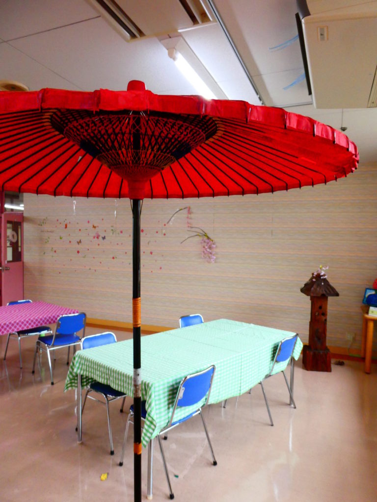 長崎　精神科　デイケア　道ノ尾病院　春　桜　お茶会　抹茶　イベント